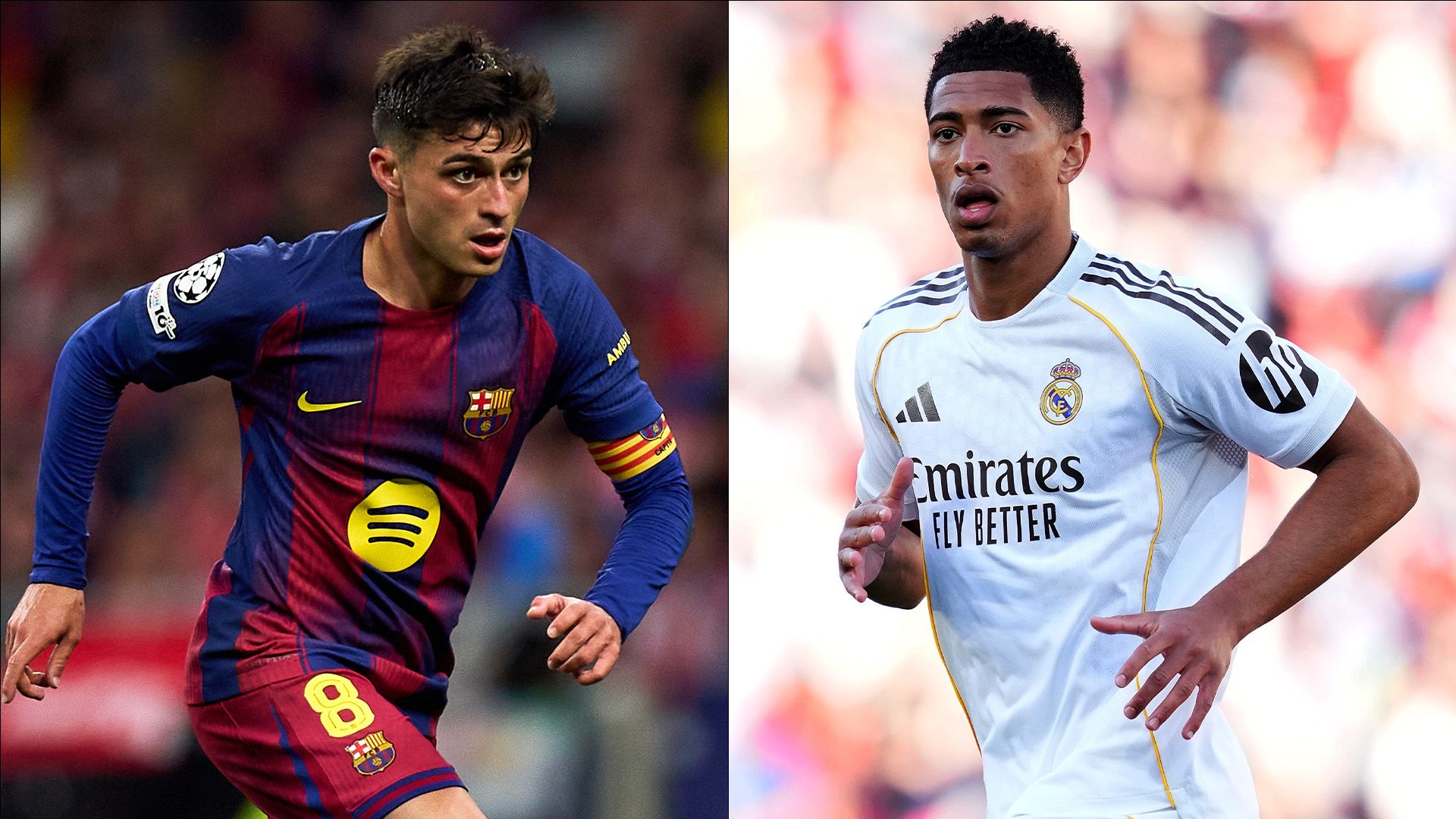Pedri Barcelona Jude Bellingham Real Madrid