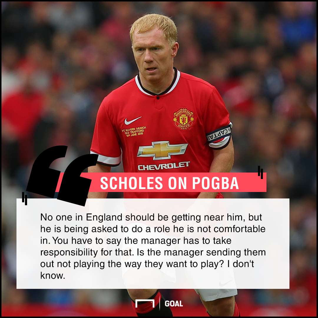 Paul Scholes quote - Paul Pogba