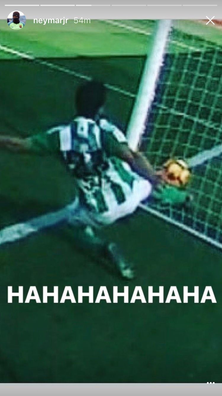 Neymar Instagram Betis