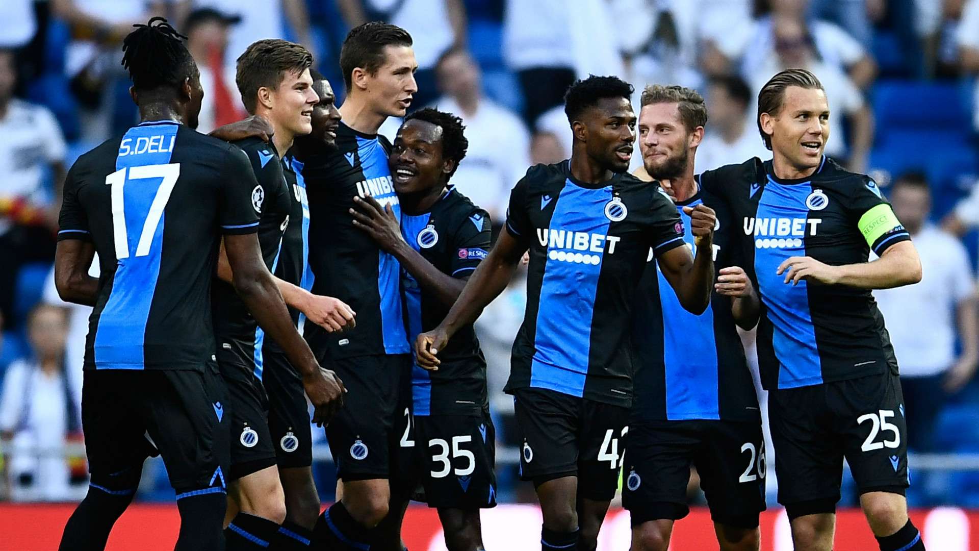 Club Brugge celebrate 2019-20