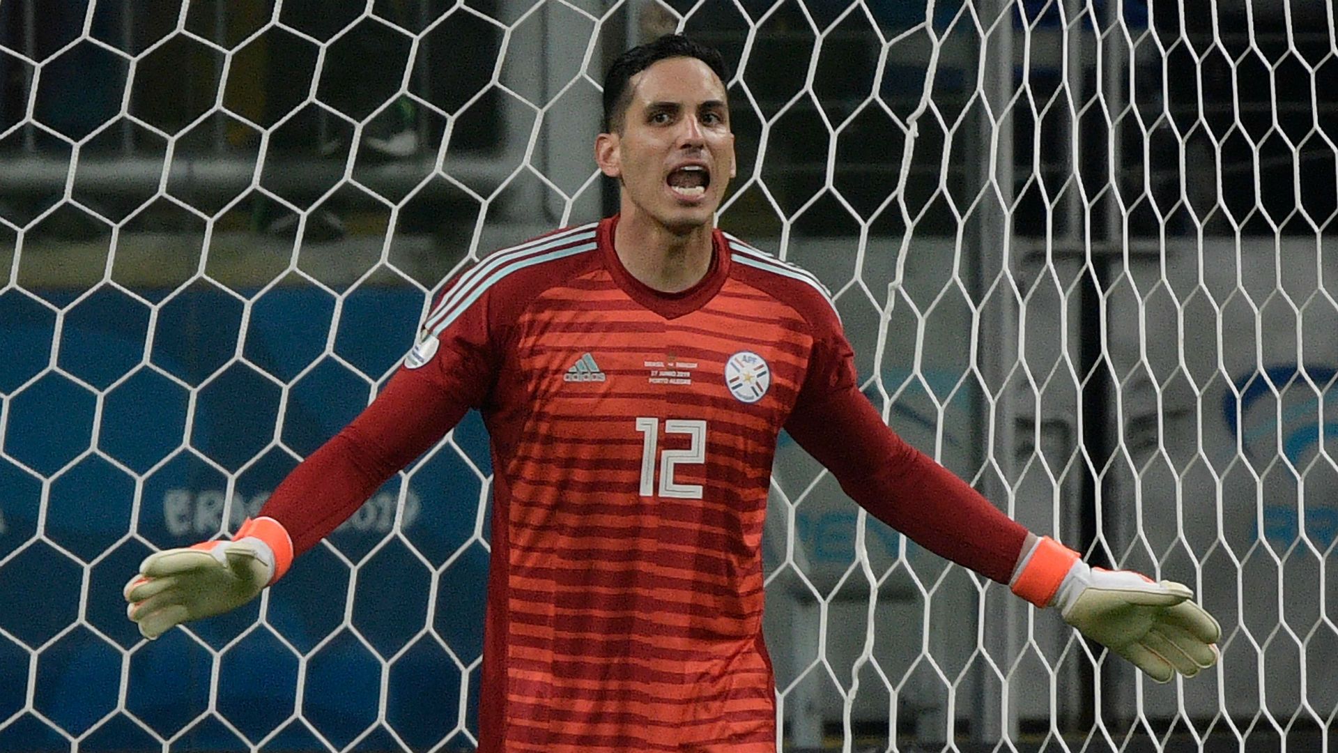 Gatito seleção Brasil Paraguai Copa América 27 06 2019