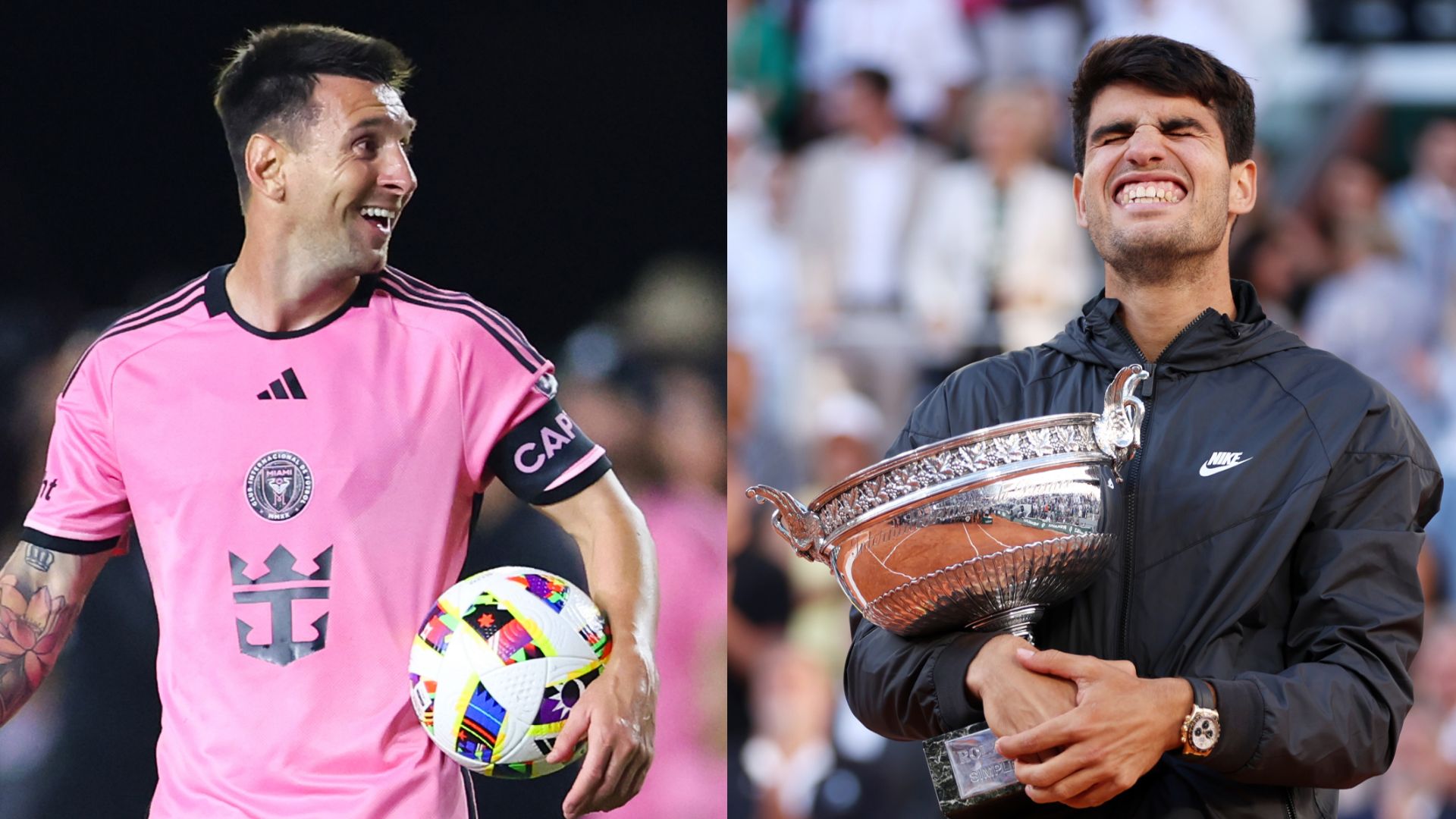 Lionel Messi gửi quà may mắn cho Carlos Alcaraz trước thềm chung kết Pháp mở rộng | Goal.com Việt Nam