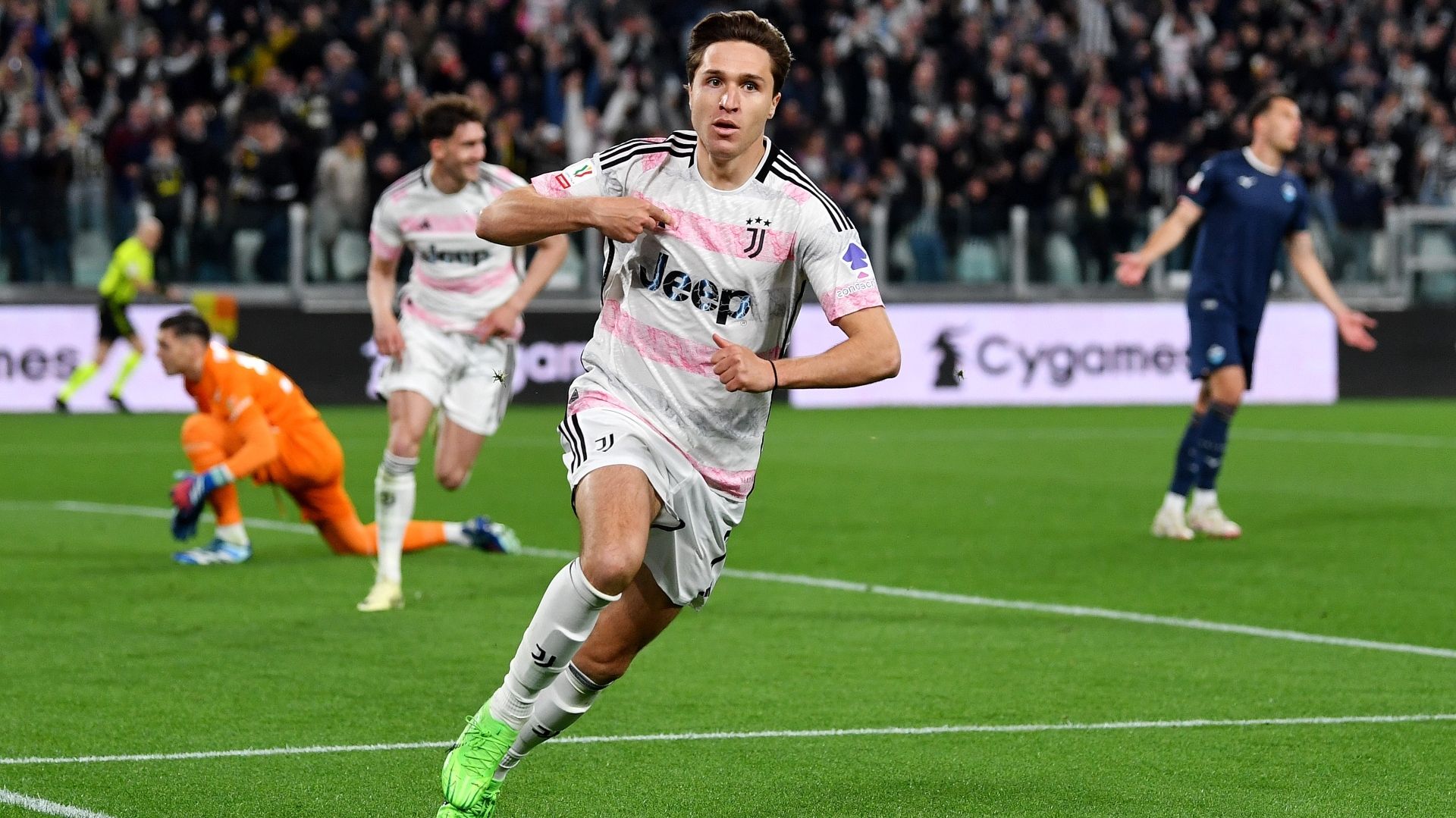 Federico Chiesa Juventus Lazio Coppa Italia 2024