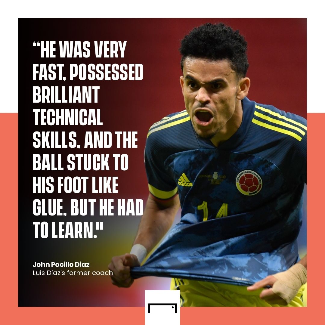 Luis Diaz Colombia quote GFX