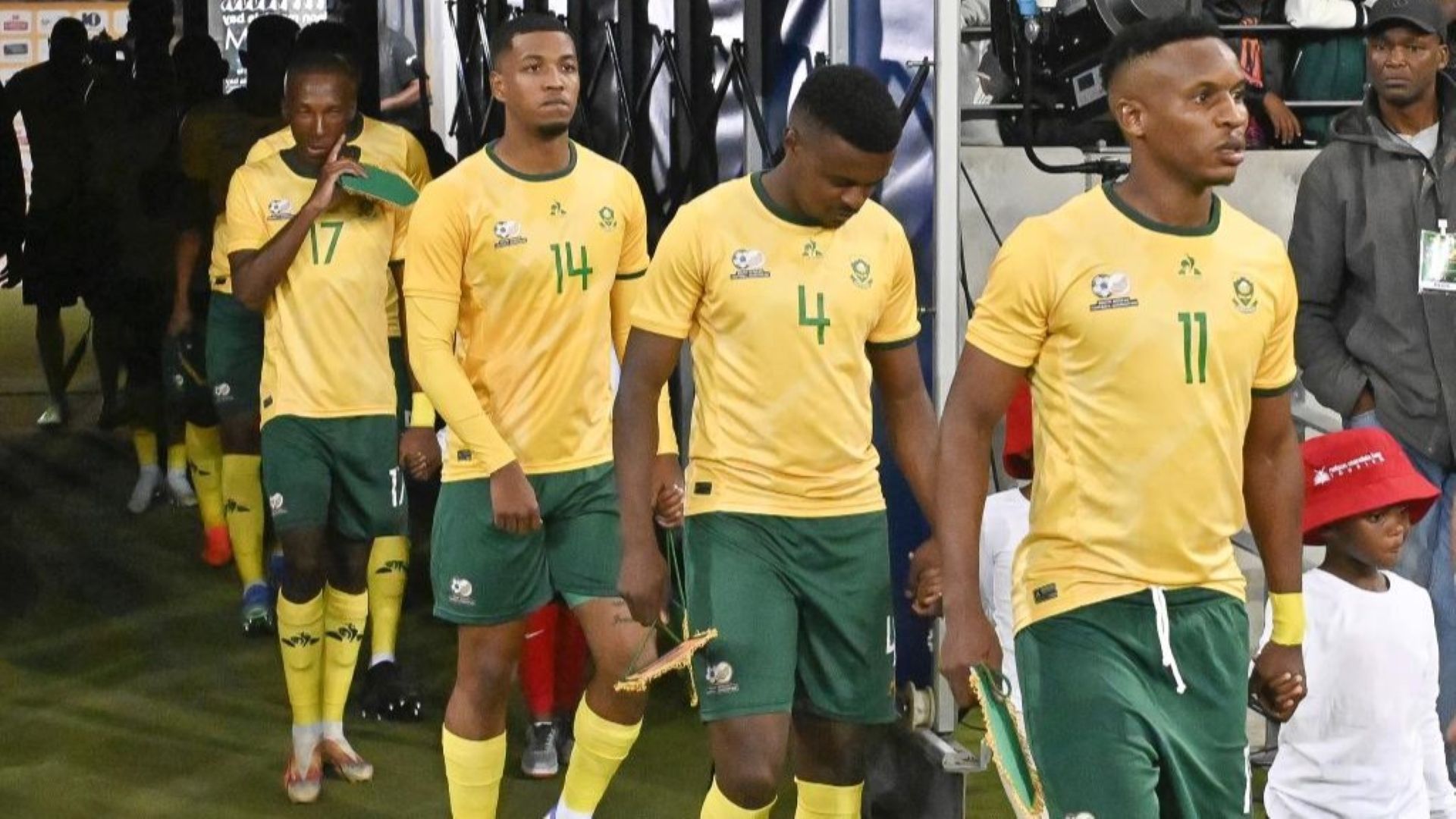 Themba Zwane, Teboho Mokoena, Bafana Bafana