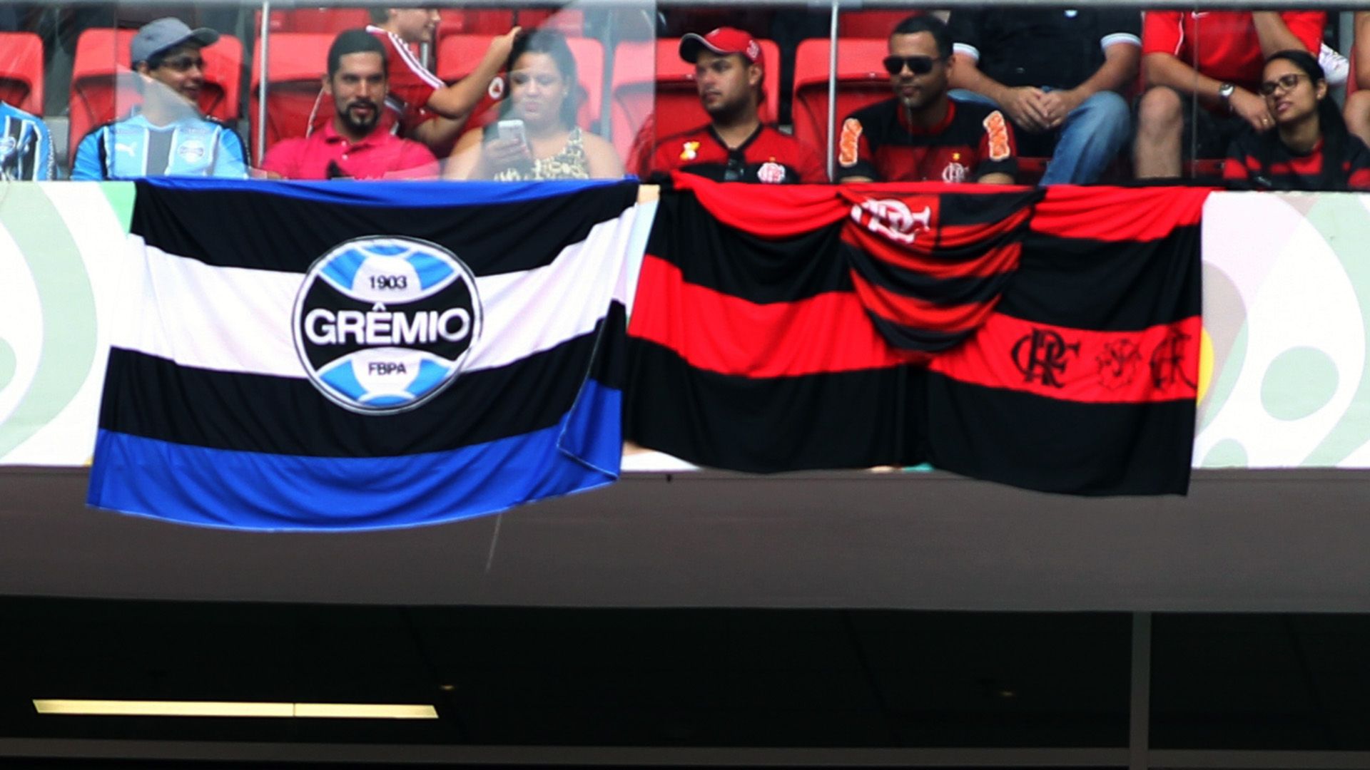 Flamengo Grêmio bandeiras 2016