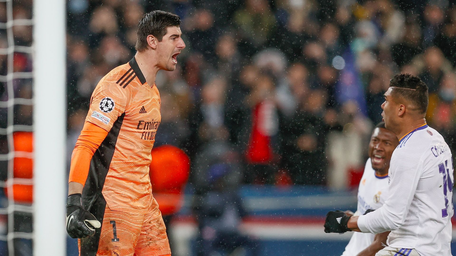 Courtois PSG vs. Real Madrid