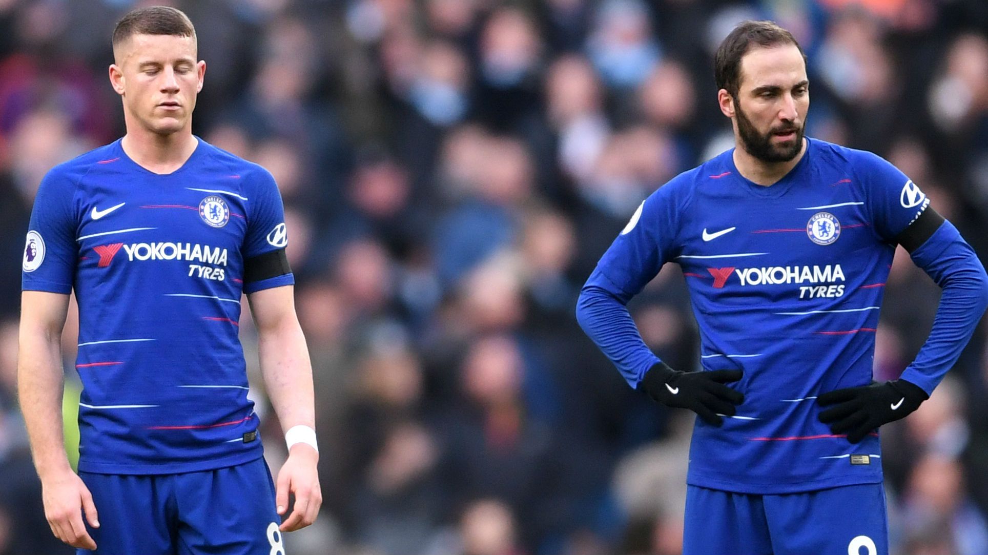 Gonzalo Higuain Ross Barkley Chelsea