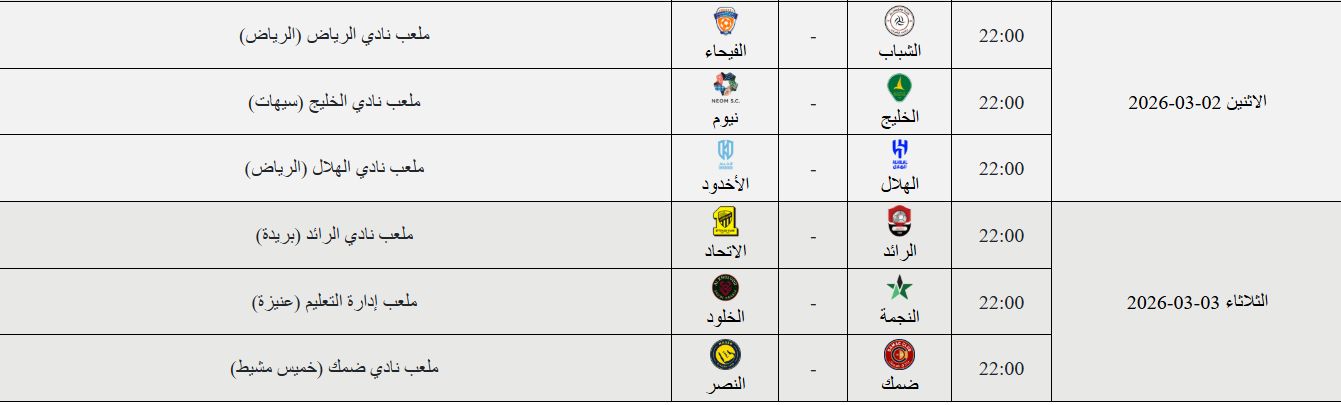 Jawwy Elite League U21