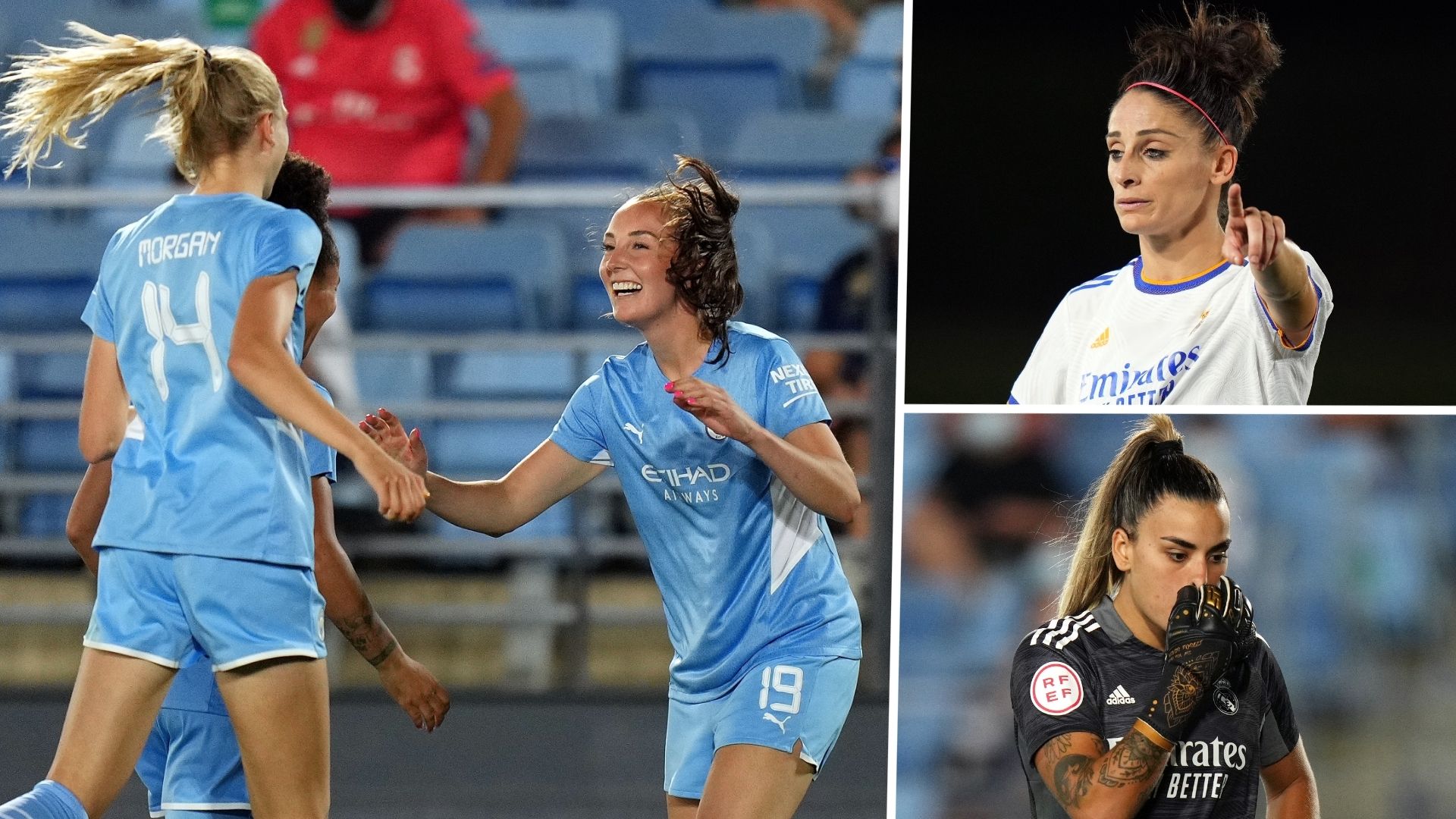 Manchester City Real Madrid Women split