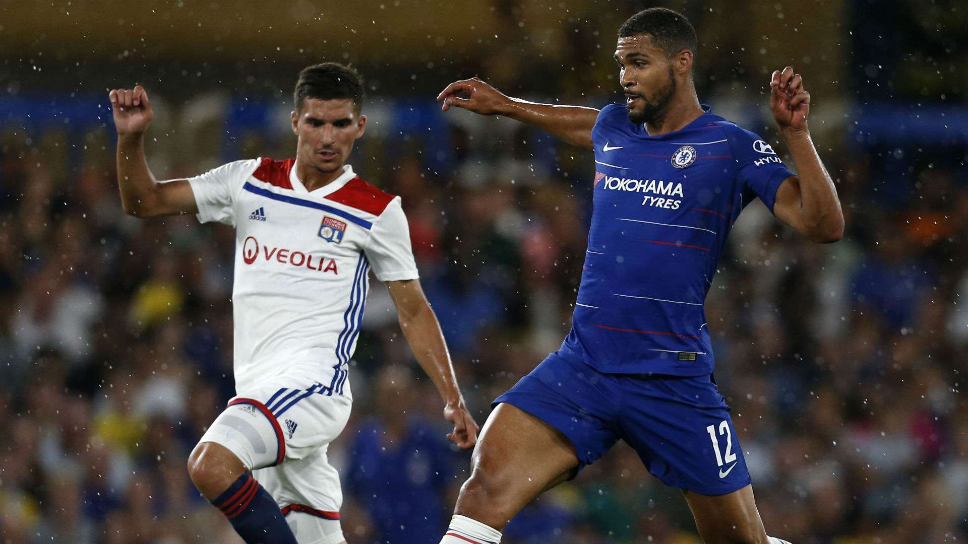 Houssem Aouar Ruben Loftus-Cheek Chelsea Lyon ICC 2018
