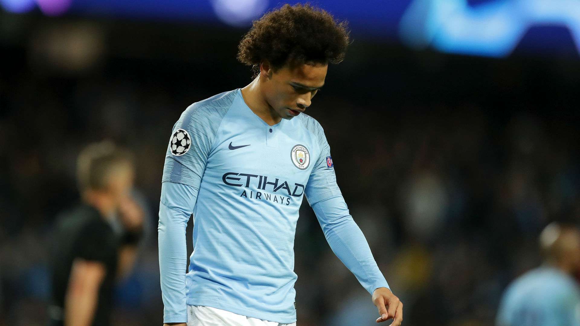 Leroy Sane Manchester City Champions League 2018