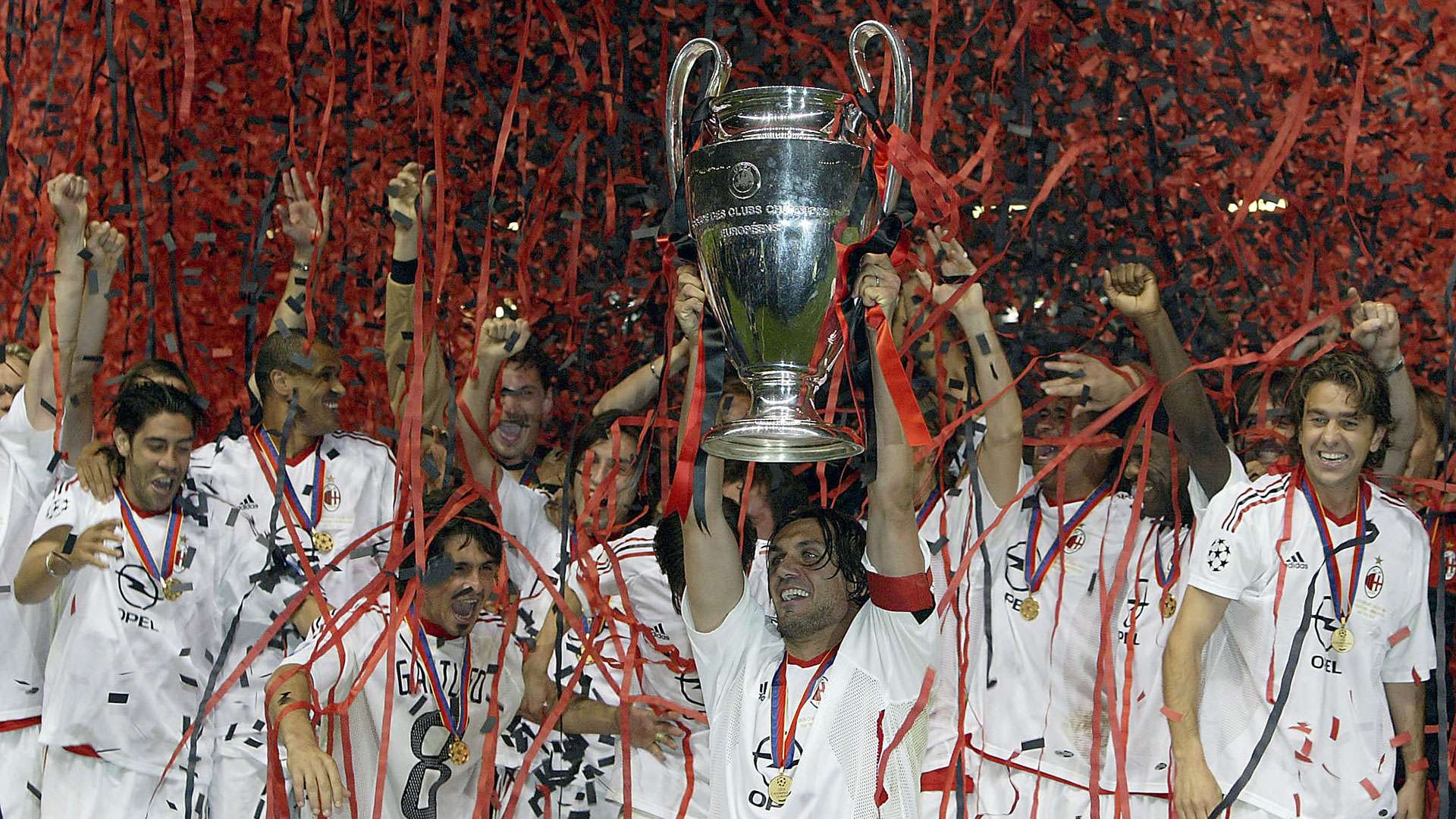 Paolo Maldini AC Milan Champions League 2003