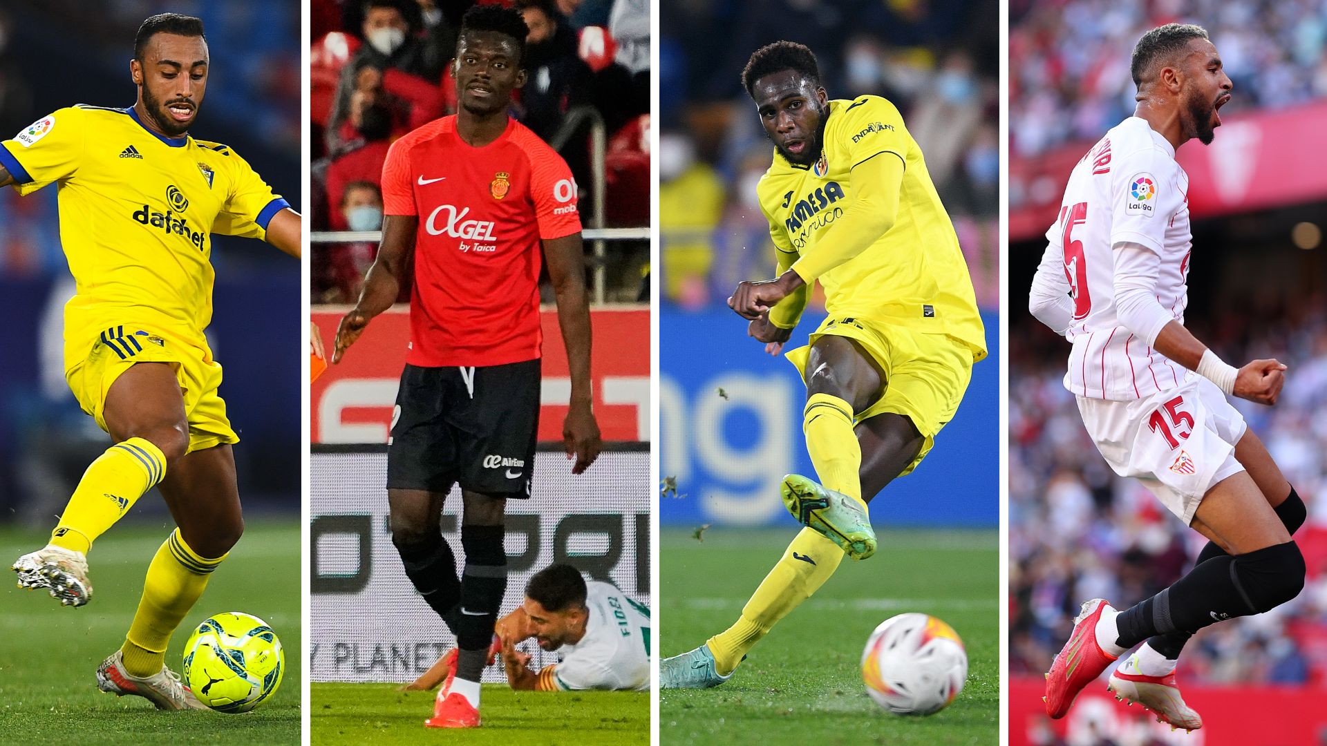 Jugadores de LaLiga en la Copa África