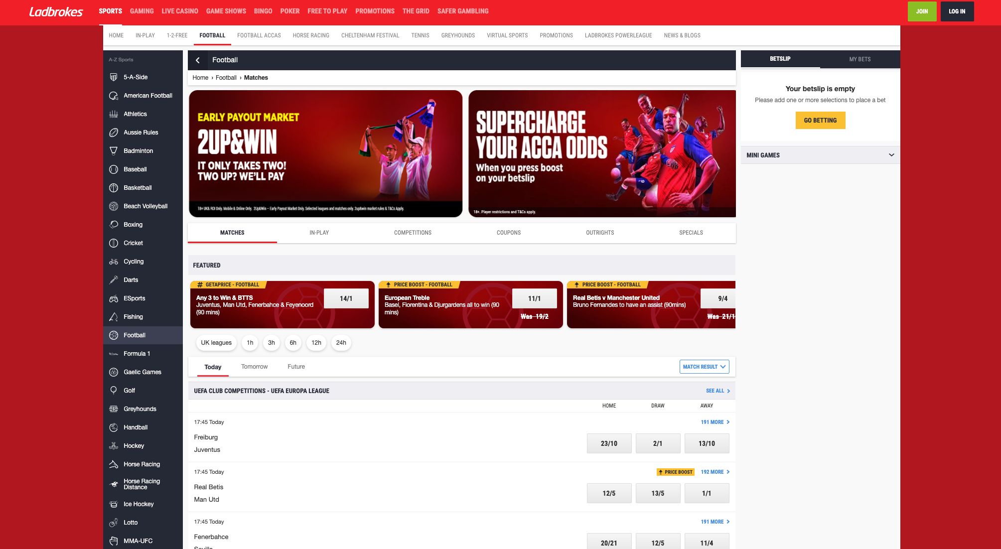 ladbrokes homescreen