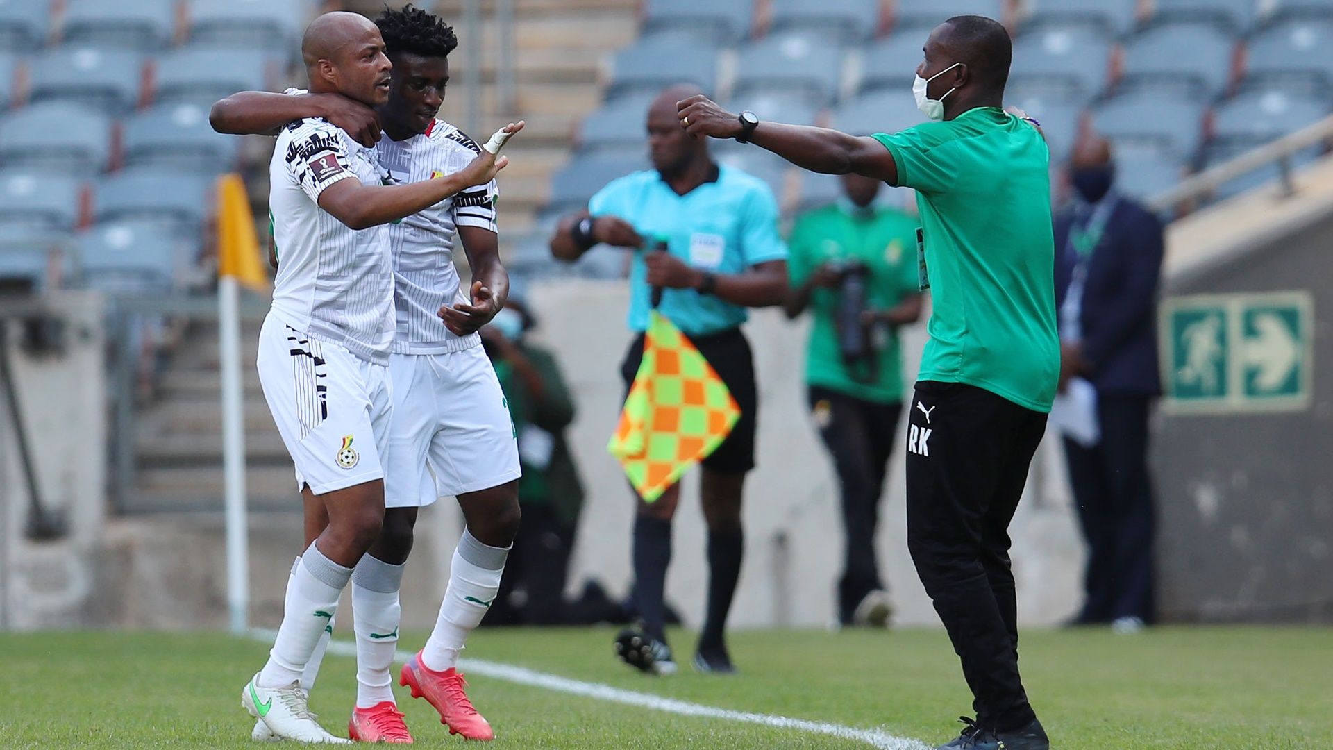 Andre Ayew Mohammed Kudus Richard Kingson Ghana