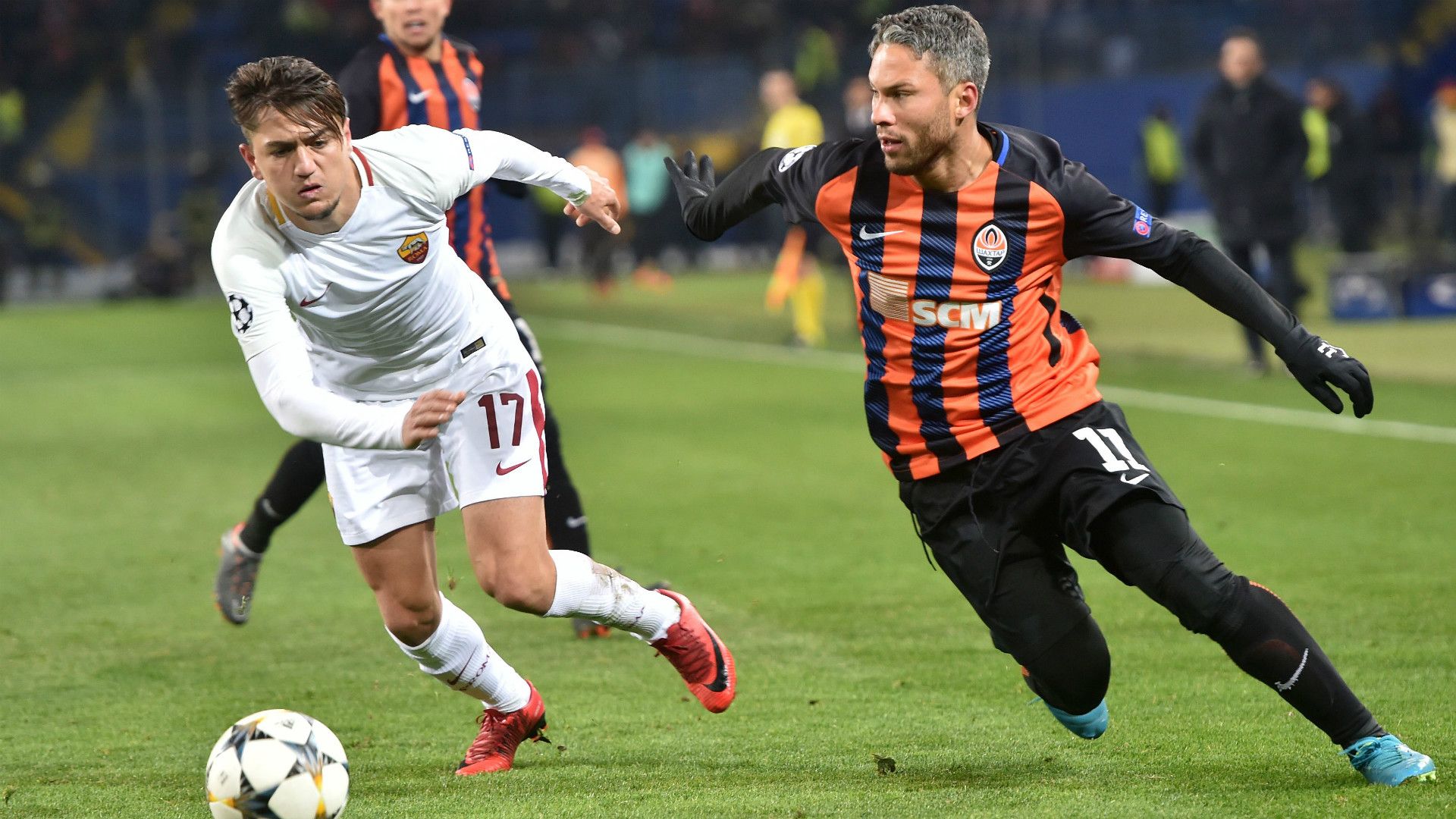 CENGIZ ÜNDER ROMA MARLOS SHAKTAR DONETSK UEFA CHAMPIONS LEAGUE 21022018
