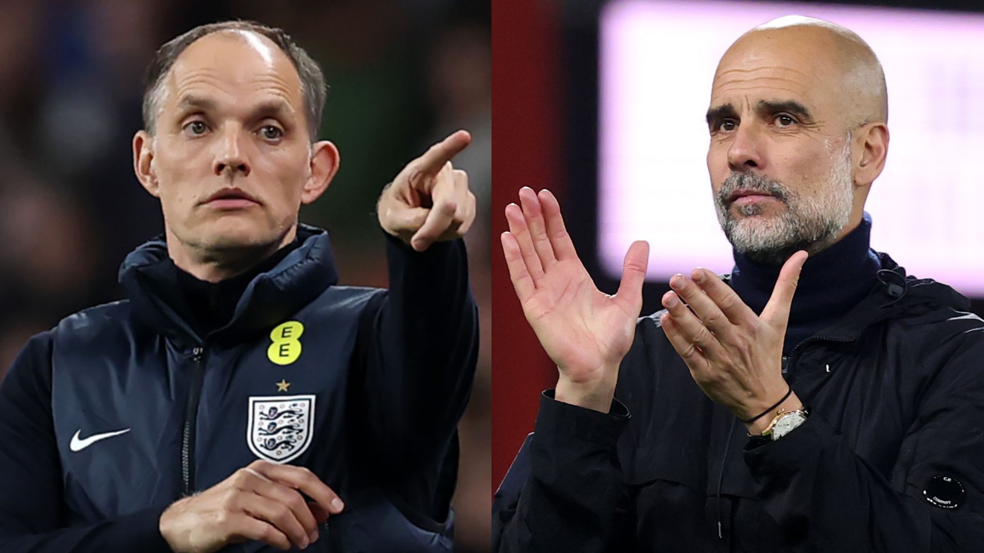 Thomas Tuchel Pep Guardiola England 2026