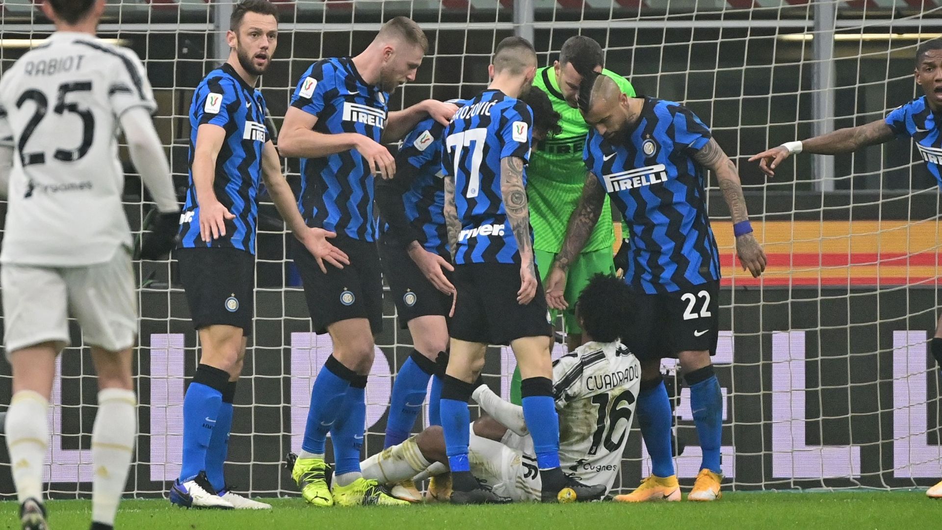 Vidal Inter Juventus Coppa Italia