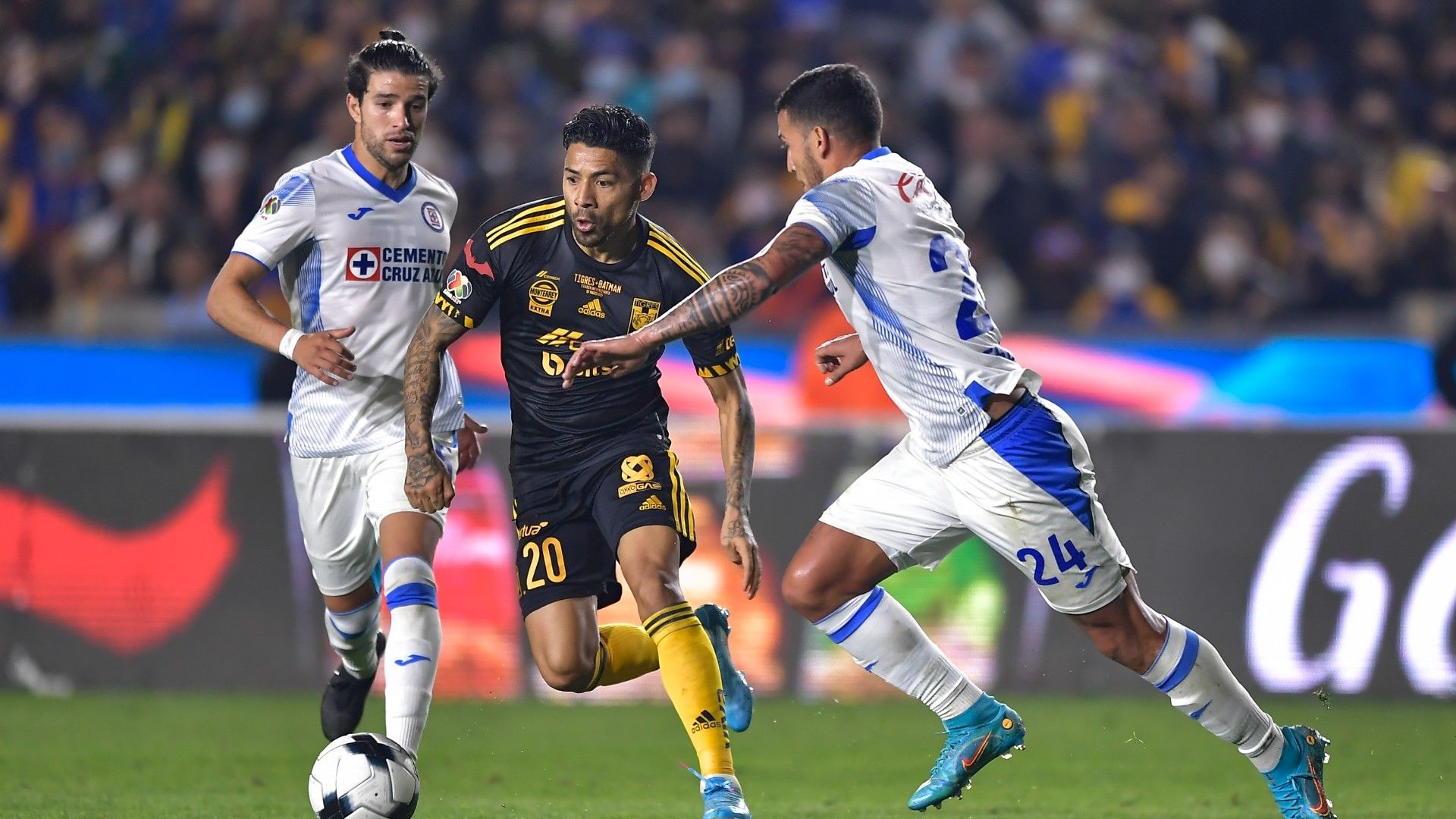 Javier Aquino Juan Escobar Ignacio Rivero Tigres Cruz Azul Clausura 2022