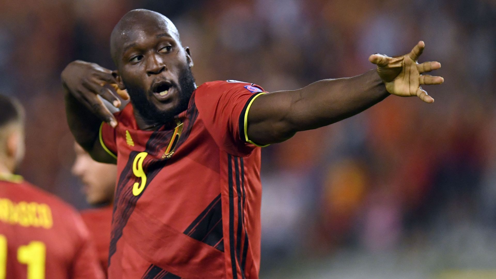 Romelu Lukaku - Belgia vs Republik Ceko Kualifikasi Piala Dunia 2022
