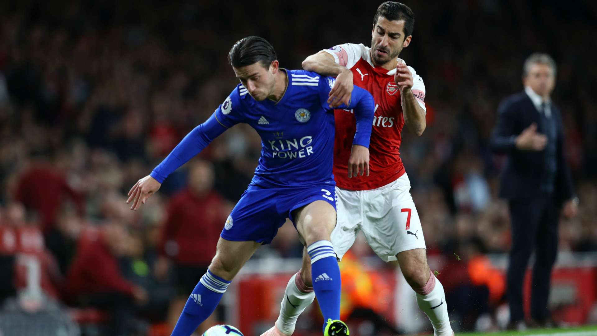 Arsenal Leicester City Henrikh Mkhitaryan 22102018