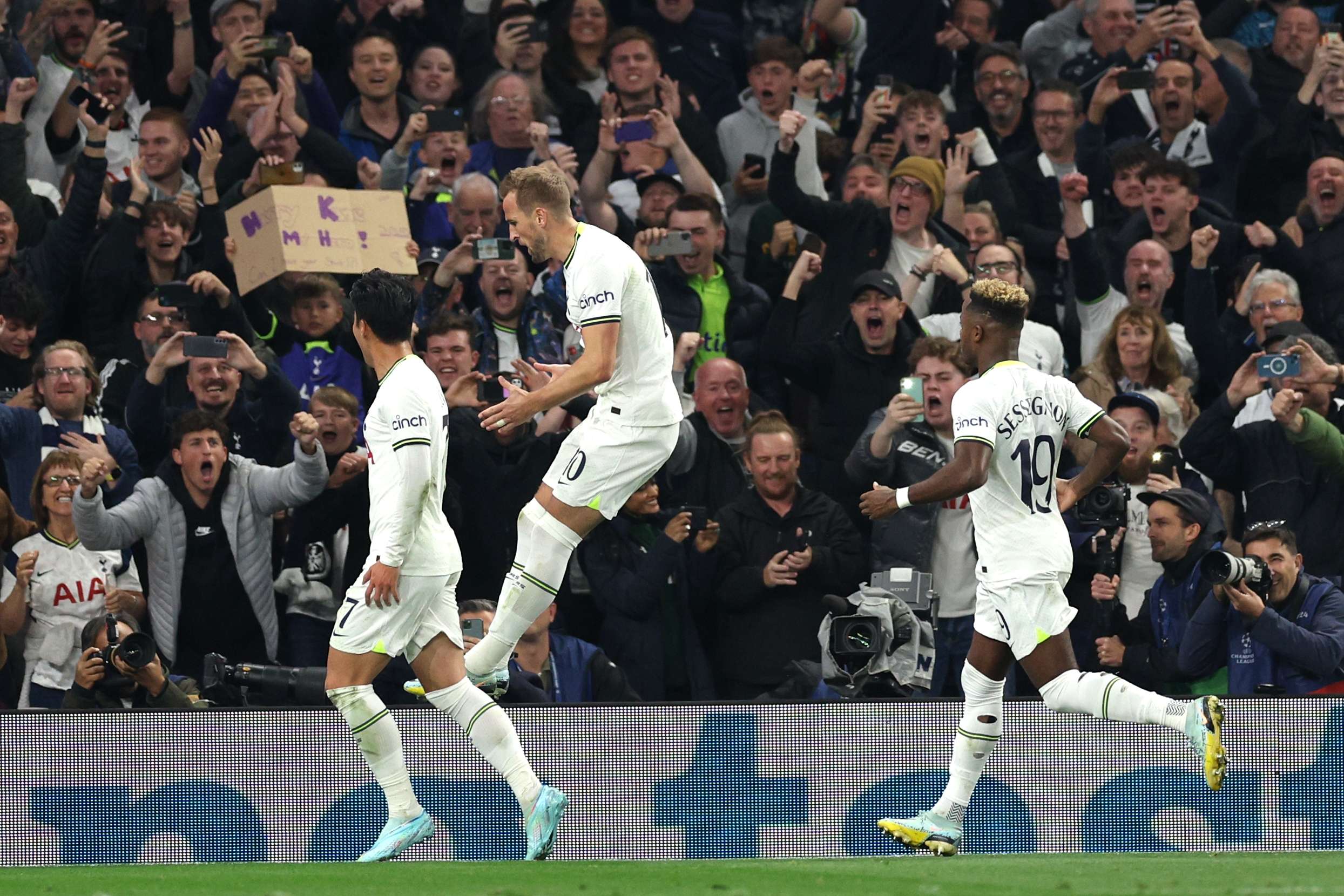 Son heung min and kane