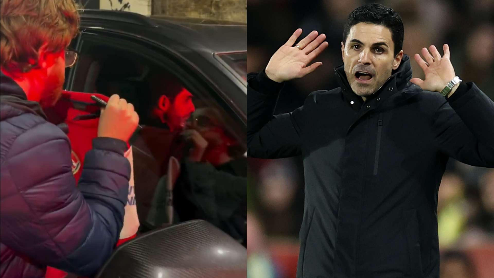 Mikel Arteta Arsenal fan Wigan FA Cup 2026