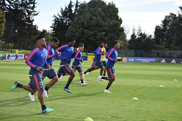 Colombia entrenamiento 2018