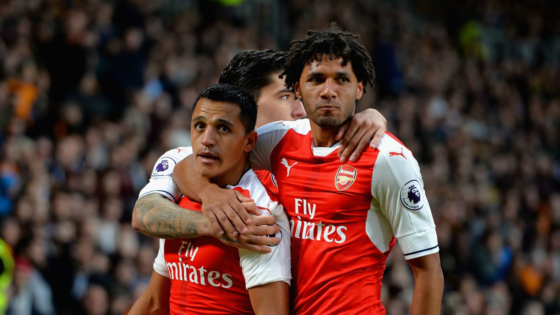Elneny - Alexis Sánchez