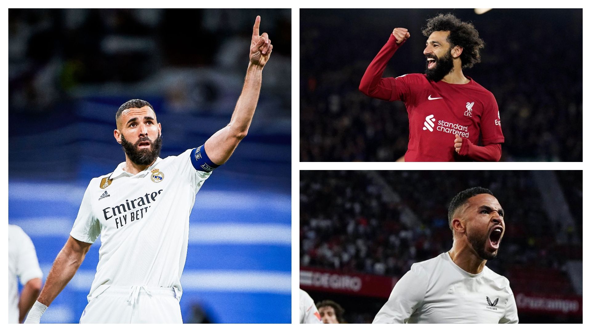 Youssef En-Nesyri Benzema Salah