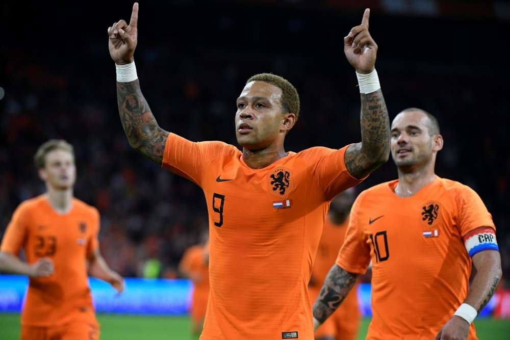 Memphis Depay Wesley Sneijder - Netherlands