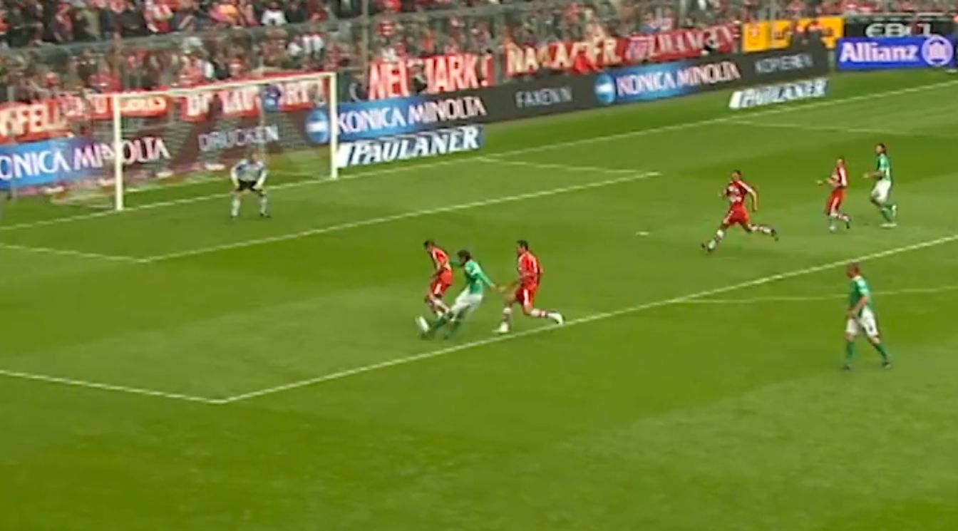 Mesut Ozil Bayern Munchen Werder Bremen 2008