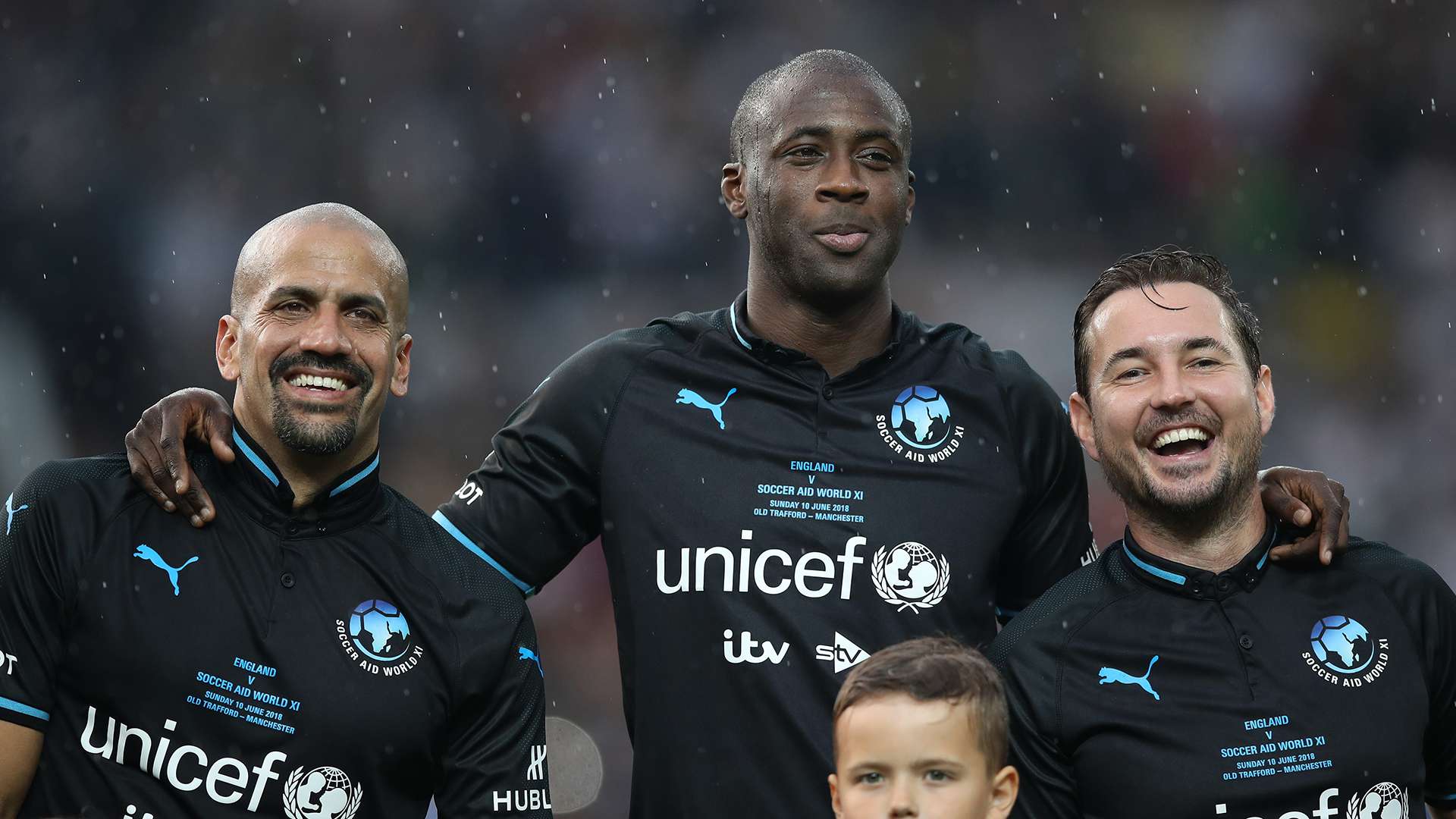 Yaya Toure Soccer Aid 2018