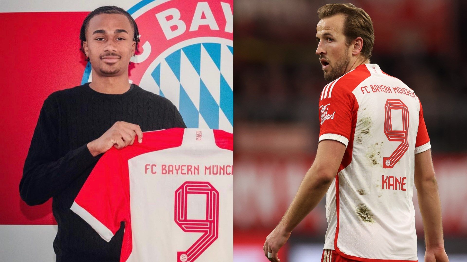 Harry Kane Bayern Munich Jonah Kusi-Asare split