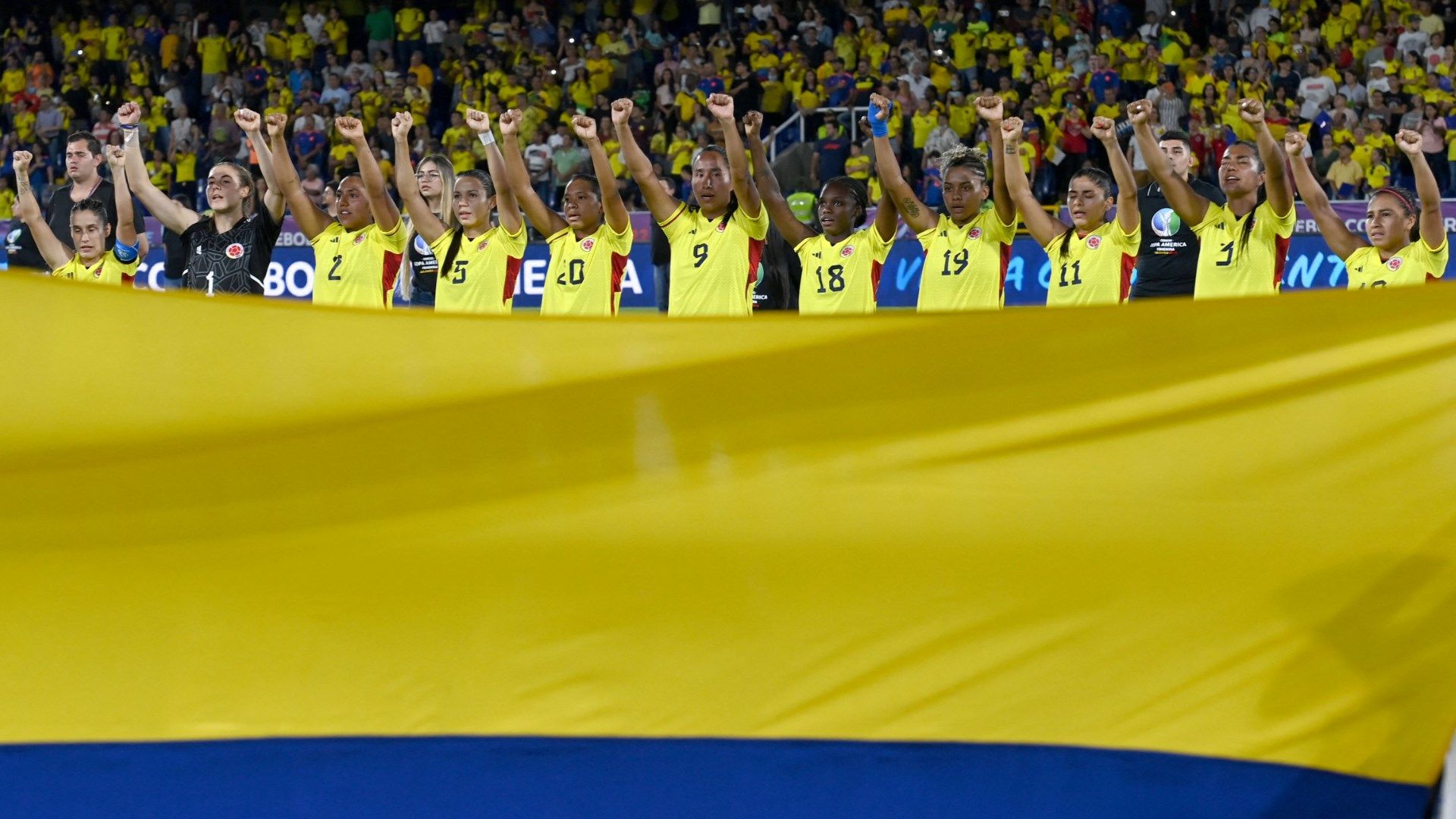 Colombia Women 2022 protest