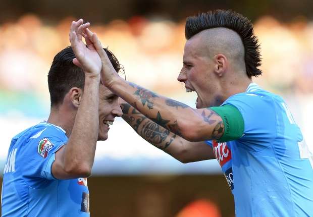 Josè Callejon Marek Hamsik Napoli