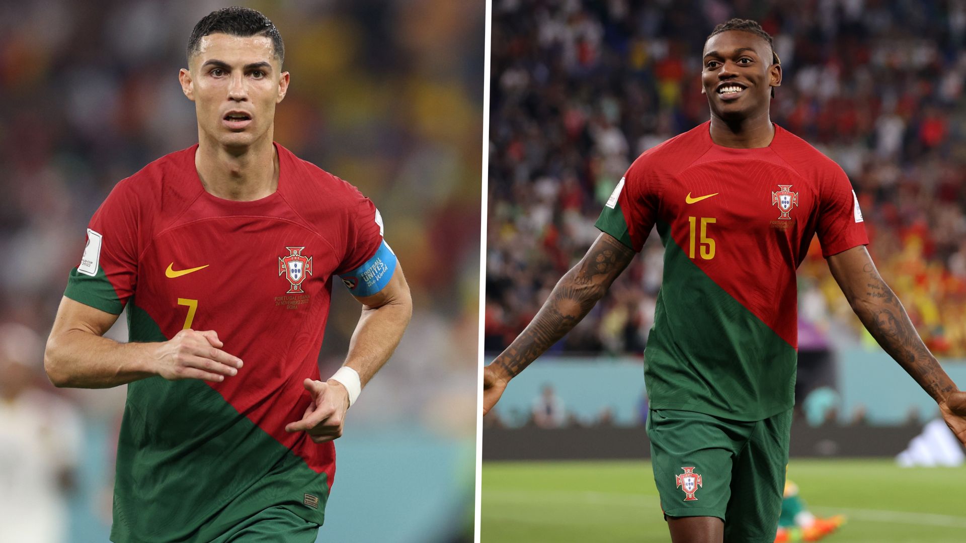 Cristiano Ronaldo, Rafael Leao