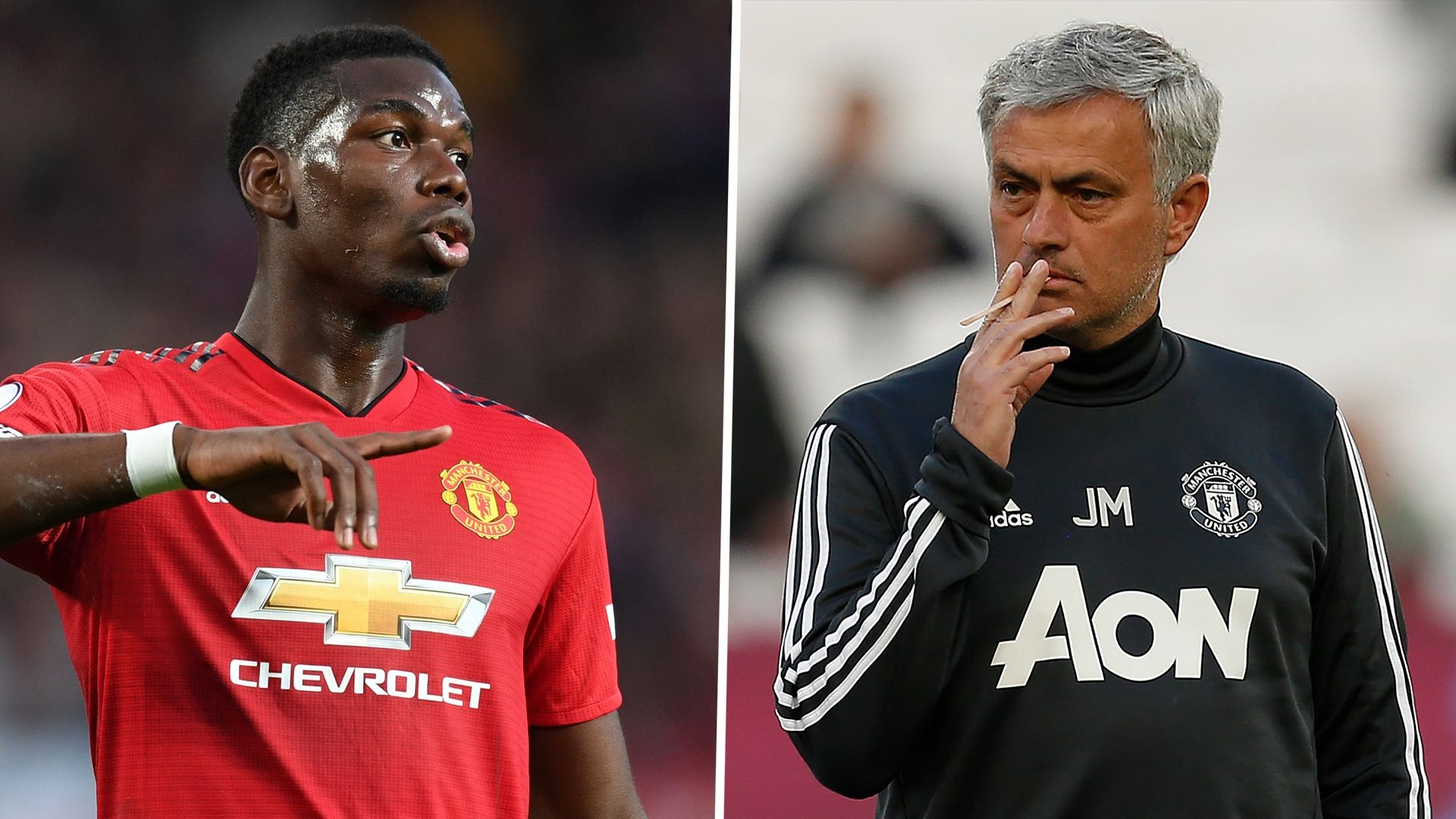 Pogba vs Mourinho