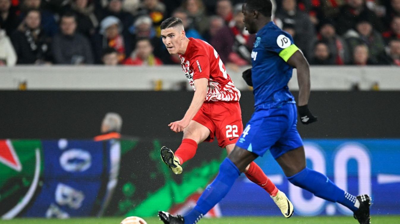 Freiburg v West Ham Roland Sallai