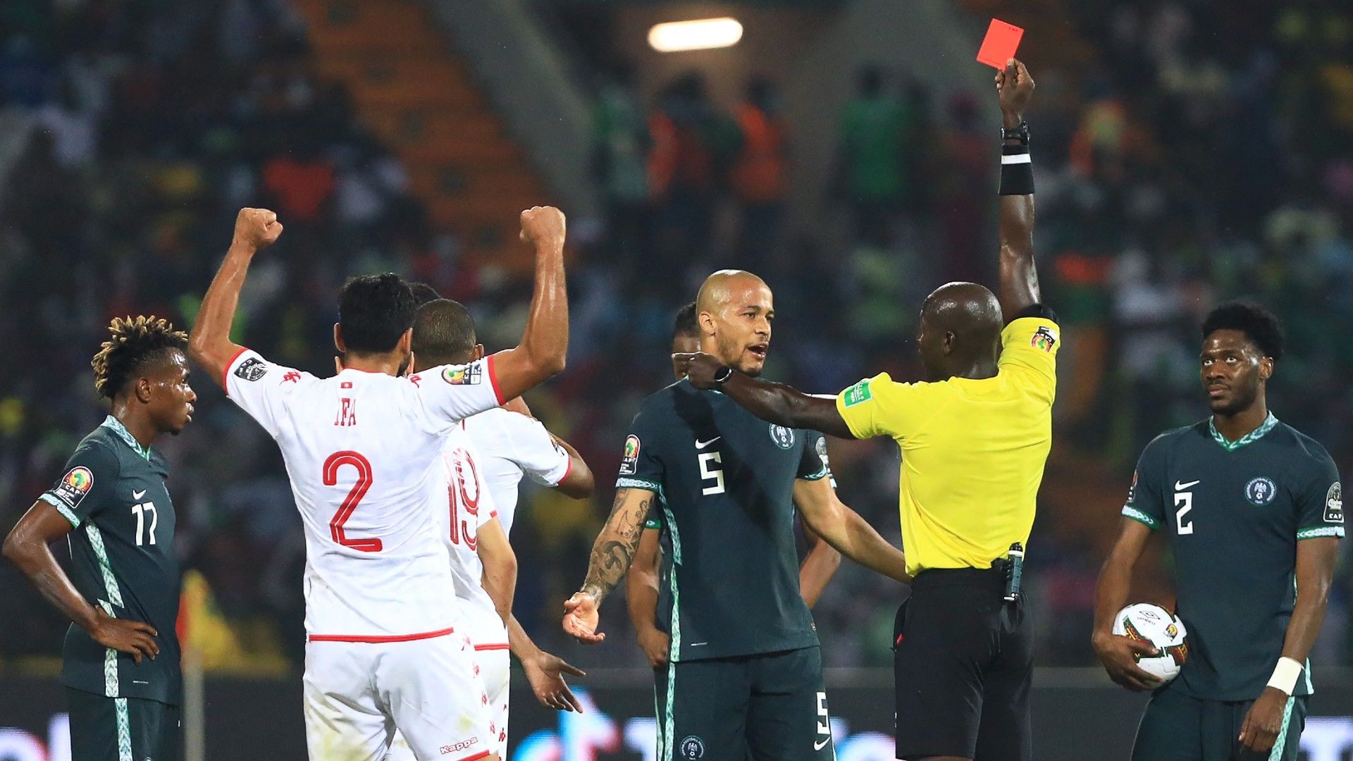 Nigeria, Tunisia, Alex Iwobi