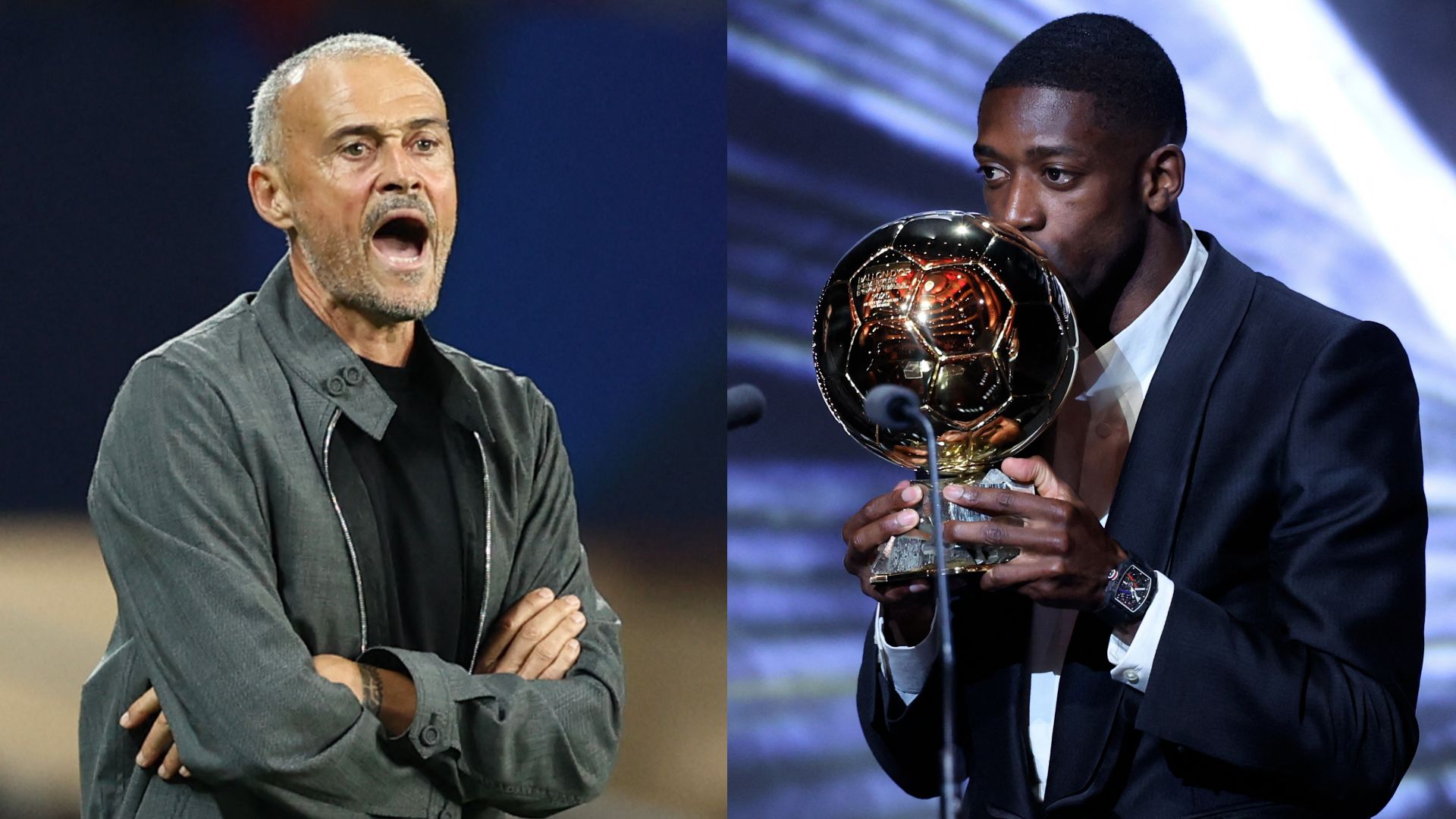 Luis Enrique brutally claims Ousmane Dembele's Ballon d'Or 'means nothing' as PSG boss delivers update on injured forward ahead of Champions League clash with Bayer Leverkusen | Goal.com UK