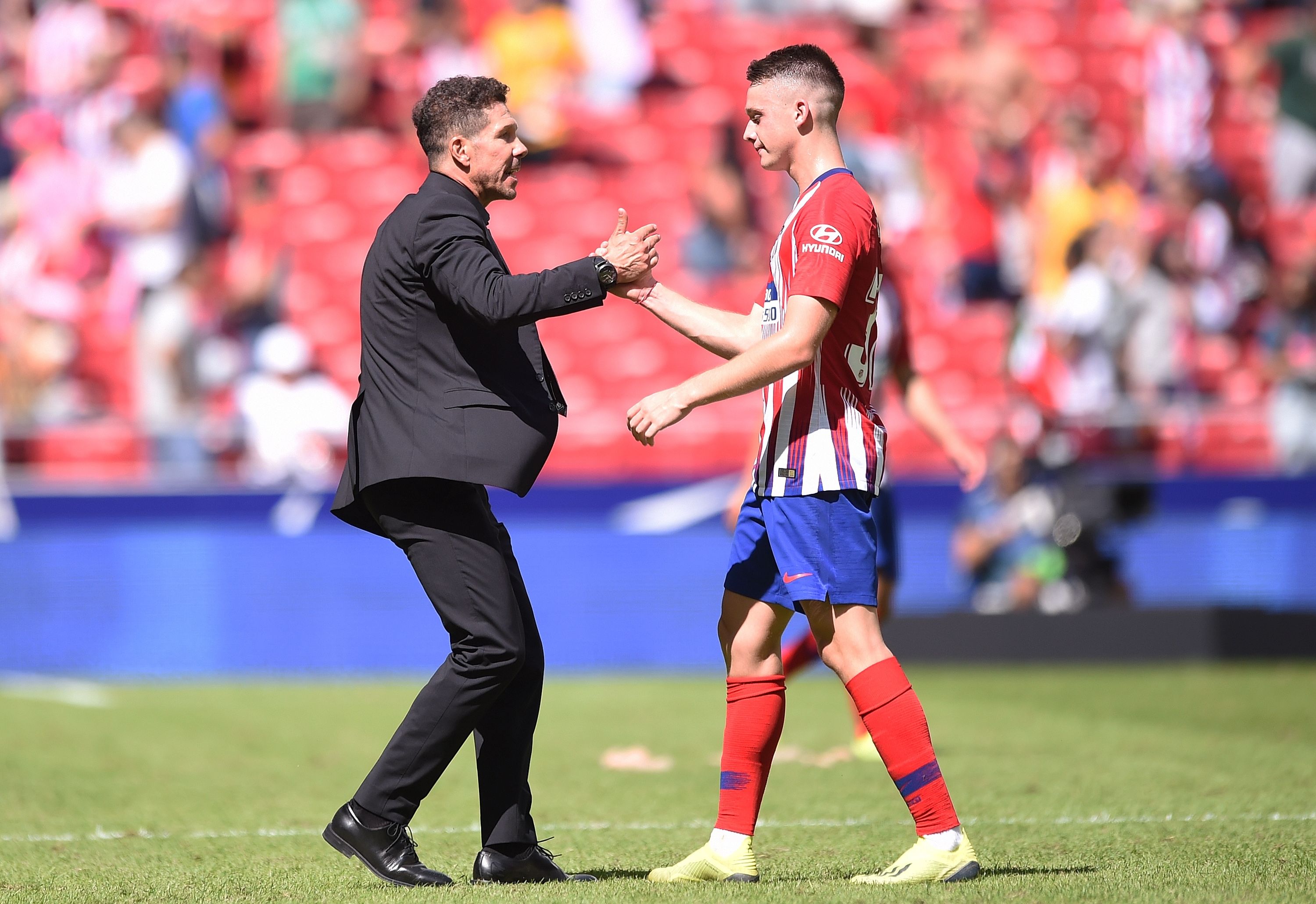 Borja Garces Diego Simeone Atletico Madrid