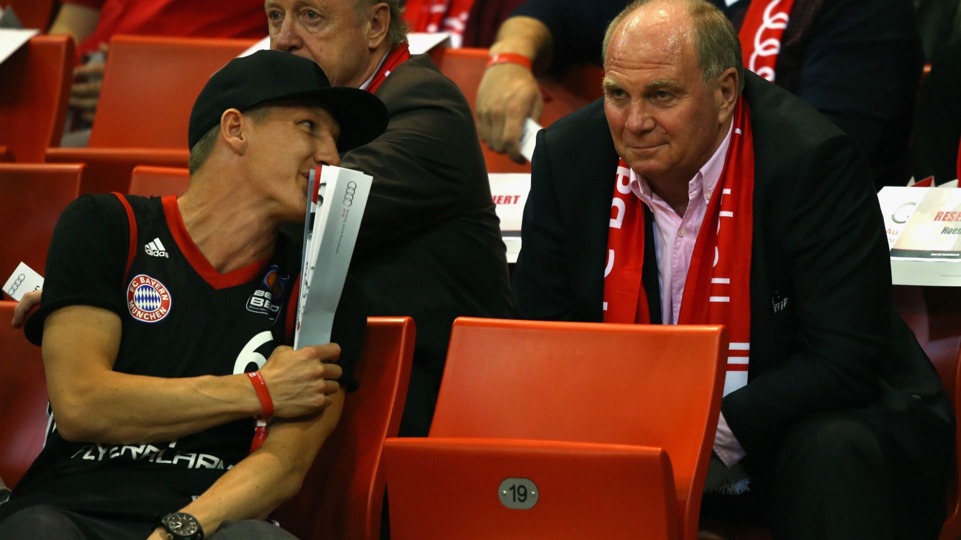 Uli Hoeneß Bastian Schweinsteiger 04052013