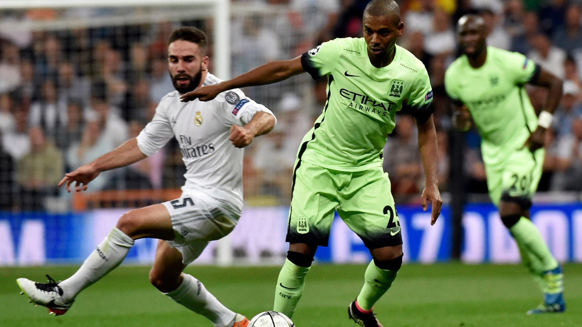 real madrid manchester city fernandinho carvajal