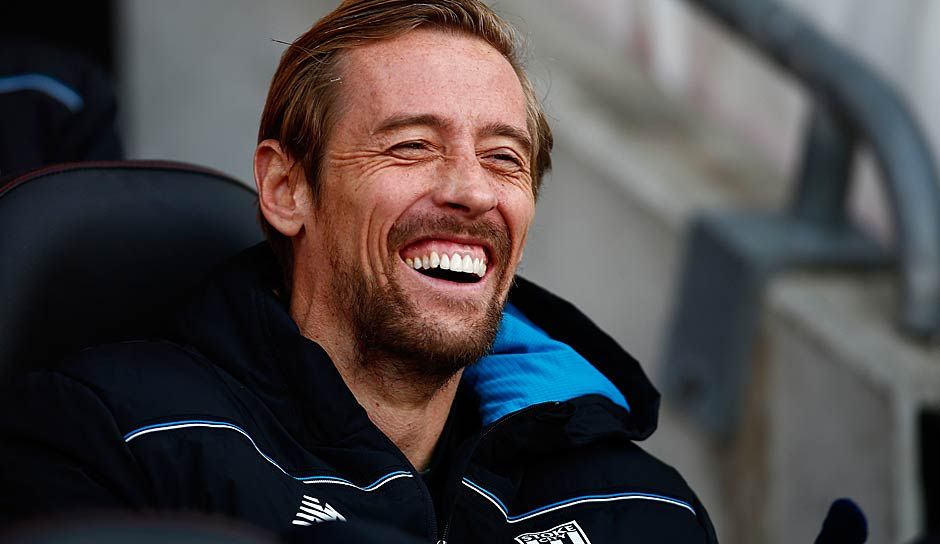 Peter Crouch England laughing
