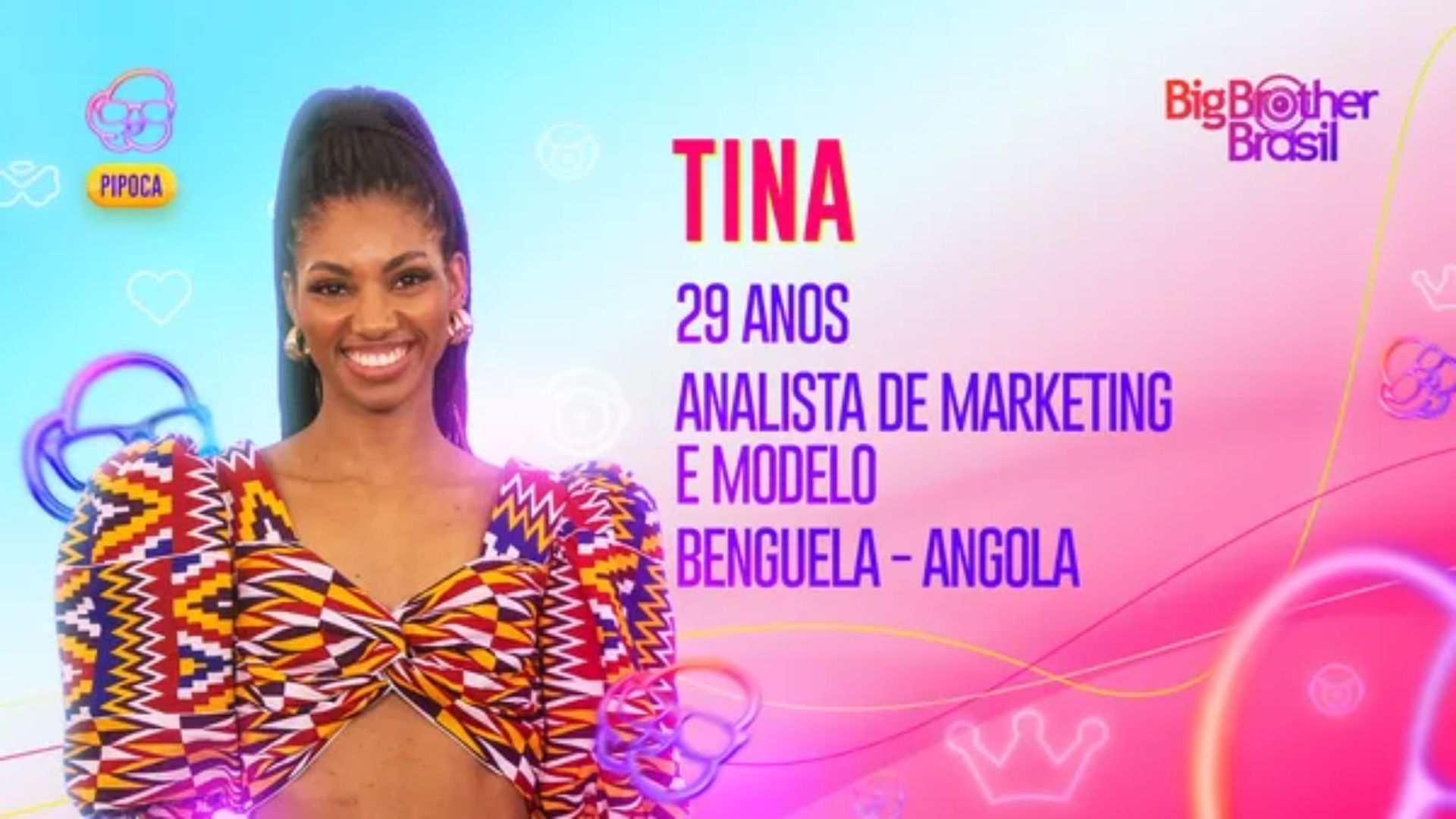 BBB23 Tina Pipoca