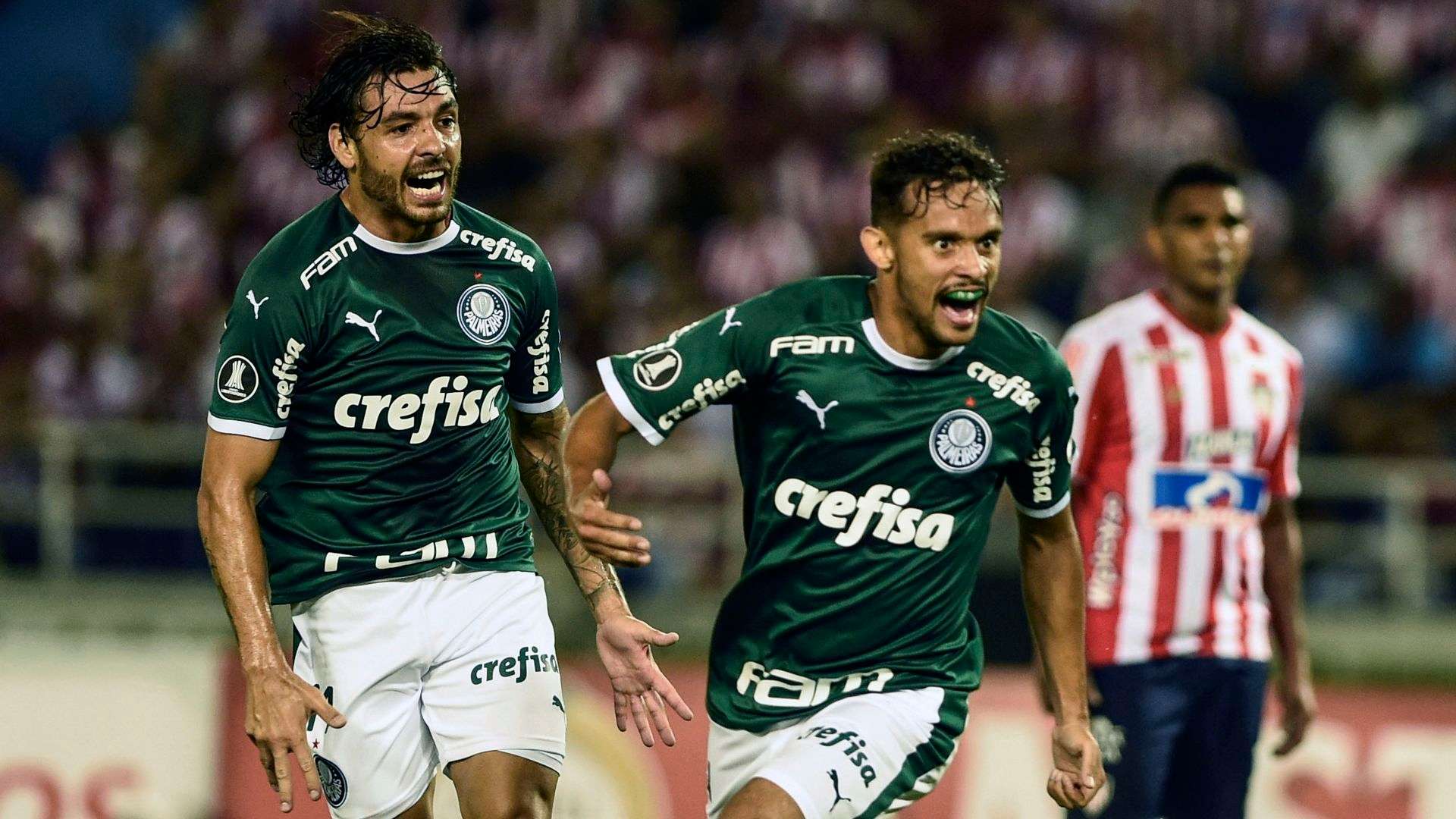 Gustavo Scarpa Ricardo Goulart Junior Palmeiras Copa Libertadores 06032019