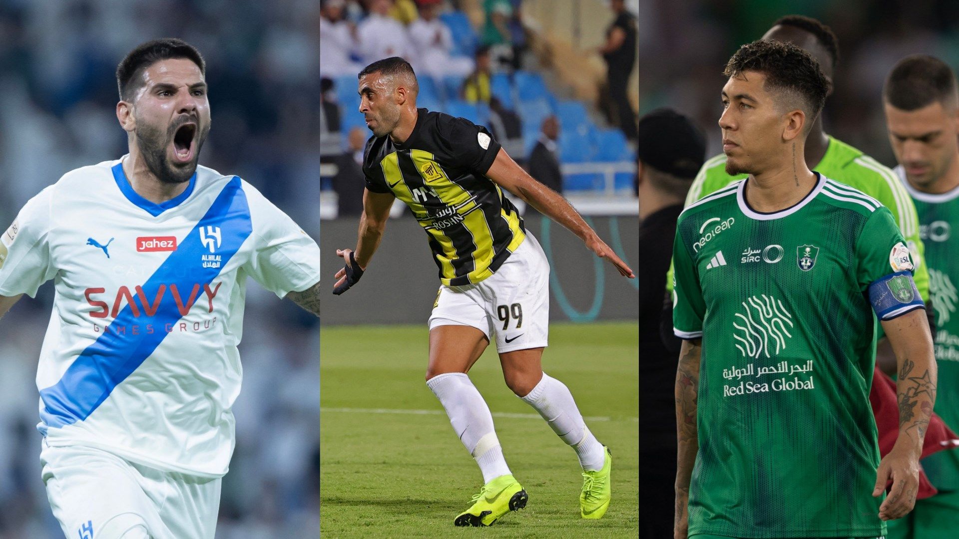 Aleksandar Mitrović - Abderrazak Hamdallah - Roberto Firmino