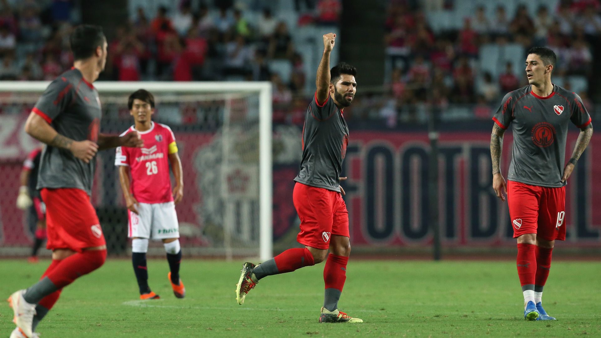 Silvio Romero Cerezo Osaka Independiente Suruga Bank Cup 08082018